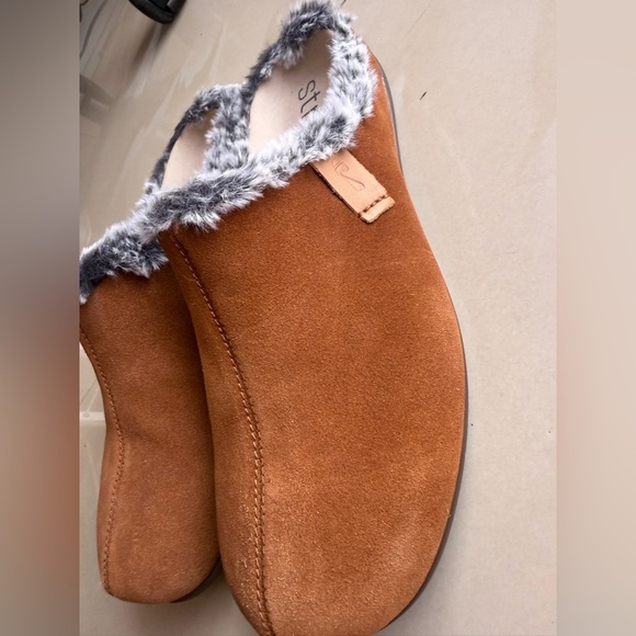 Strive Luxembourg Men's Supportive Slipper Charcoal Grey Men's 10.5 / 11 mule - Picture 11 of 13